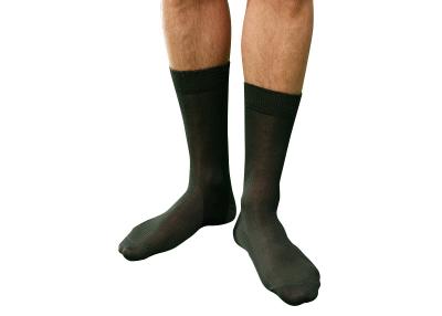 Chaussettes 100% coton merceris�