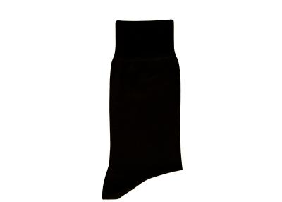 Chaussettes 100% fil d'�cosse coloris noir