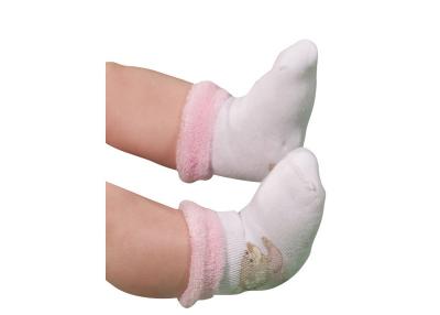 Chaussettes bouclette Lapinou coloris rose