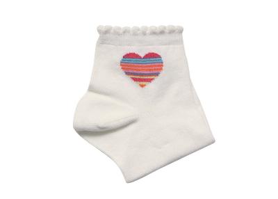 Chaussettes coeur multico coloris nature