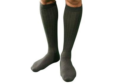Mi bas laine c�tes 5x1 coloris kaki
