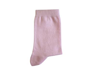 Chaussettes unie coloris rose