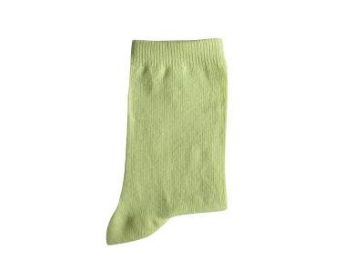 Chaussettes unie coloris vert