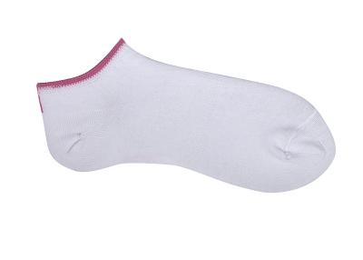 Chaussettes unie invisible coloris rose