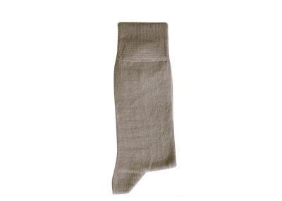 Chaussettes unie Modal coloris taupe