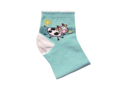 Chaussettes vache FIONA coloris bleu