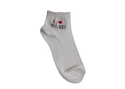 Chaussettes Love Paris - coloris Blanc