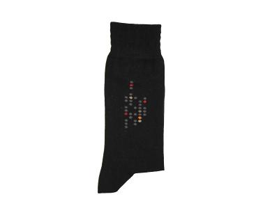 Chaussettes Norfolk - coloris Noir/Rouge